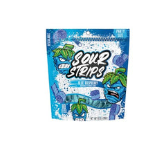 SOUR STRIPS blue raspberry in a lunchbox ready for a quick flavor boost