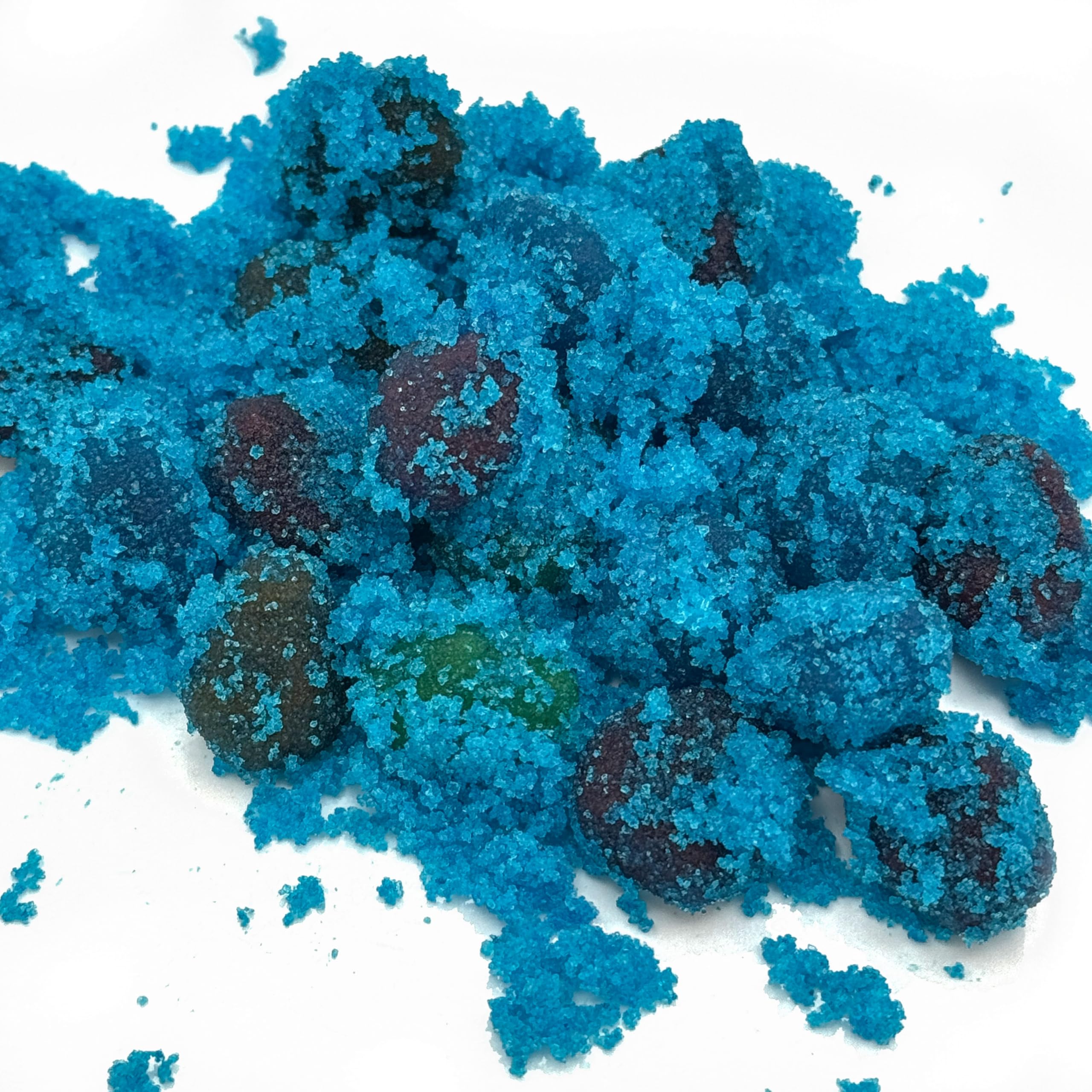 Sourboy Blue Raspberry Gushers center burst delivers juicy flavor.
