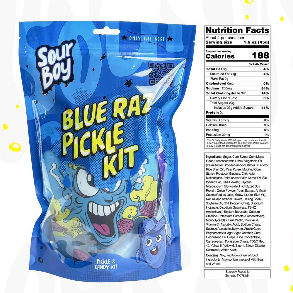 Sourboy Blue Raspberry Gushers image, fruity bite ideal for sharing at gatherings