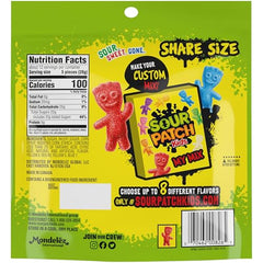 Sour Patch Kids Big Kids two times bigger than original for bigger bites