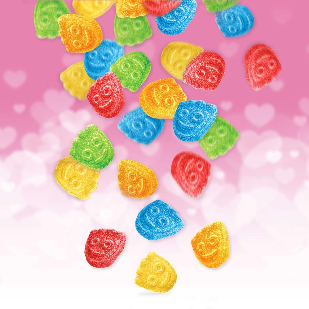 Sour Patch Kids Bites recloseable tube cap, keeps candies fresh.
