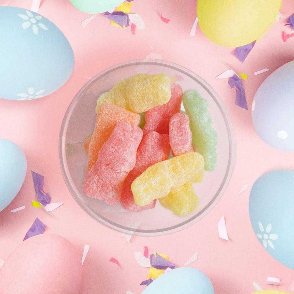 Sour Patch Kids Bunnies bunny-shaped candy — playful mischief without sacrificing flavor.