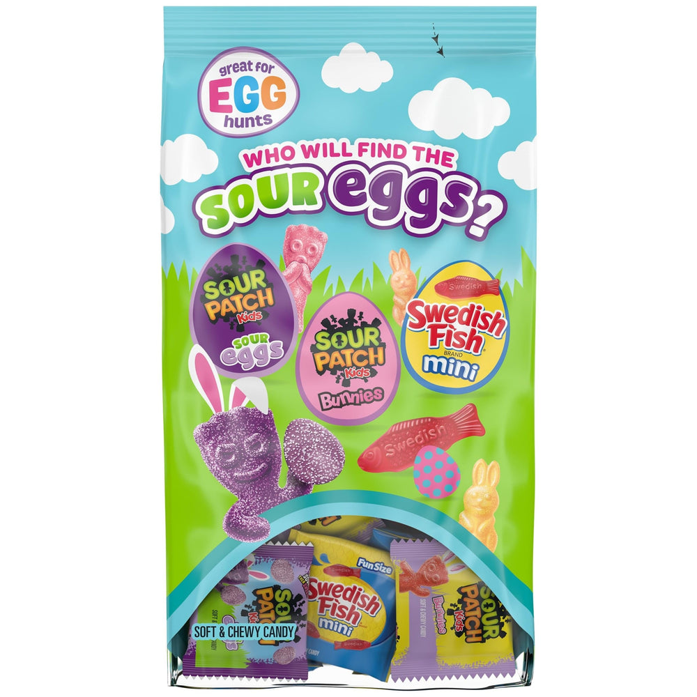 Sour Patch Kids bunnies egg-shaped candies for Easter baskets
