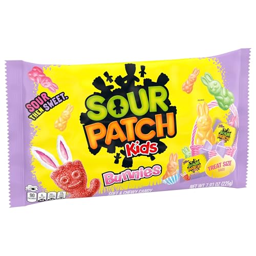 Sour Patch Kids Bunnies lunchbox friendly snacks — easy to tuck into lunchboxes.