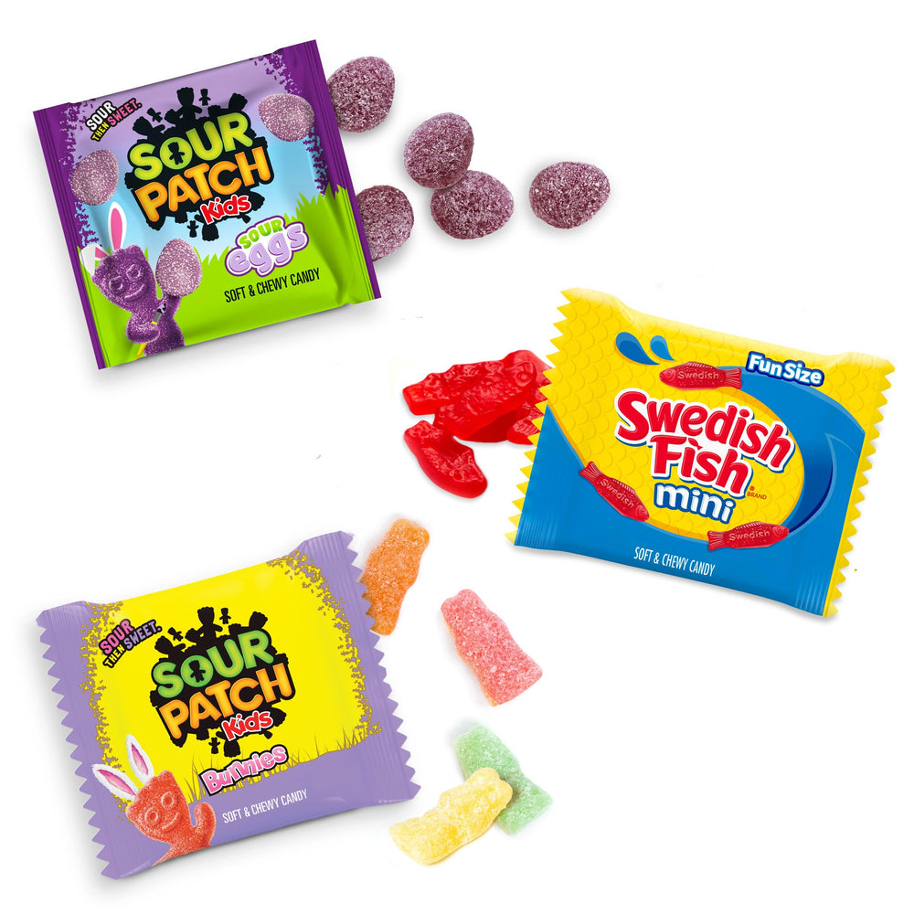 Sour Patch Kids egg shapes deliver bite-sized tangy treats