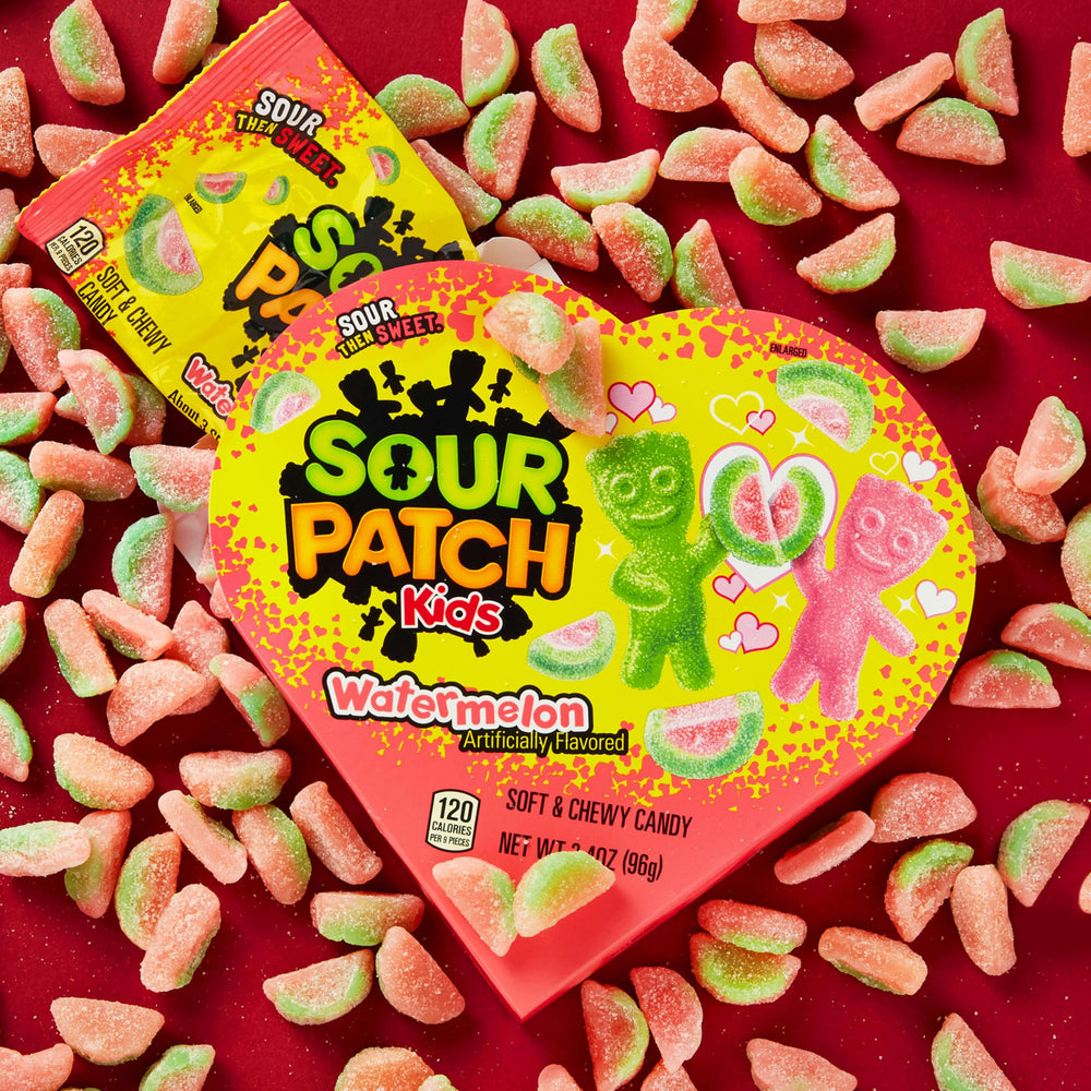 Sour Patch Kids Watermelon candy celebrates sour-sweet taste for snackers