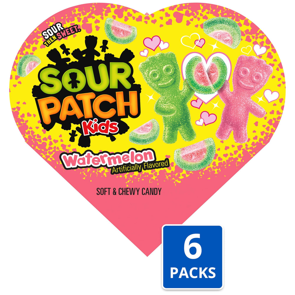 Sour Patch Kids Watermelon soft-chewy texture entices candy lovers