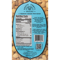South 40 pack of 4 almonds—for on-the-go snacking and sharing