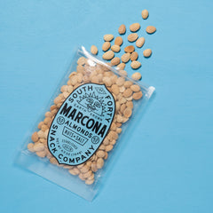 South 40 marcona almonds with salt—versatile snack option