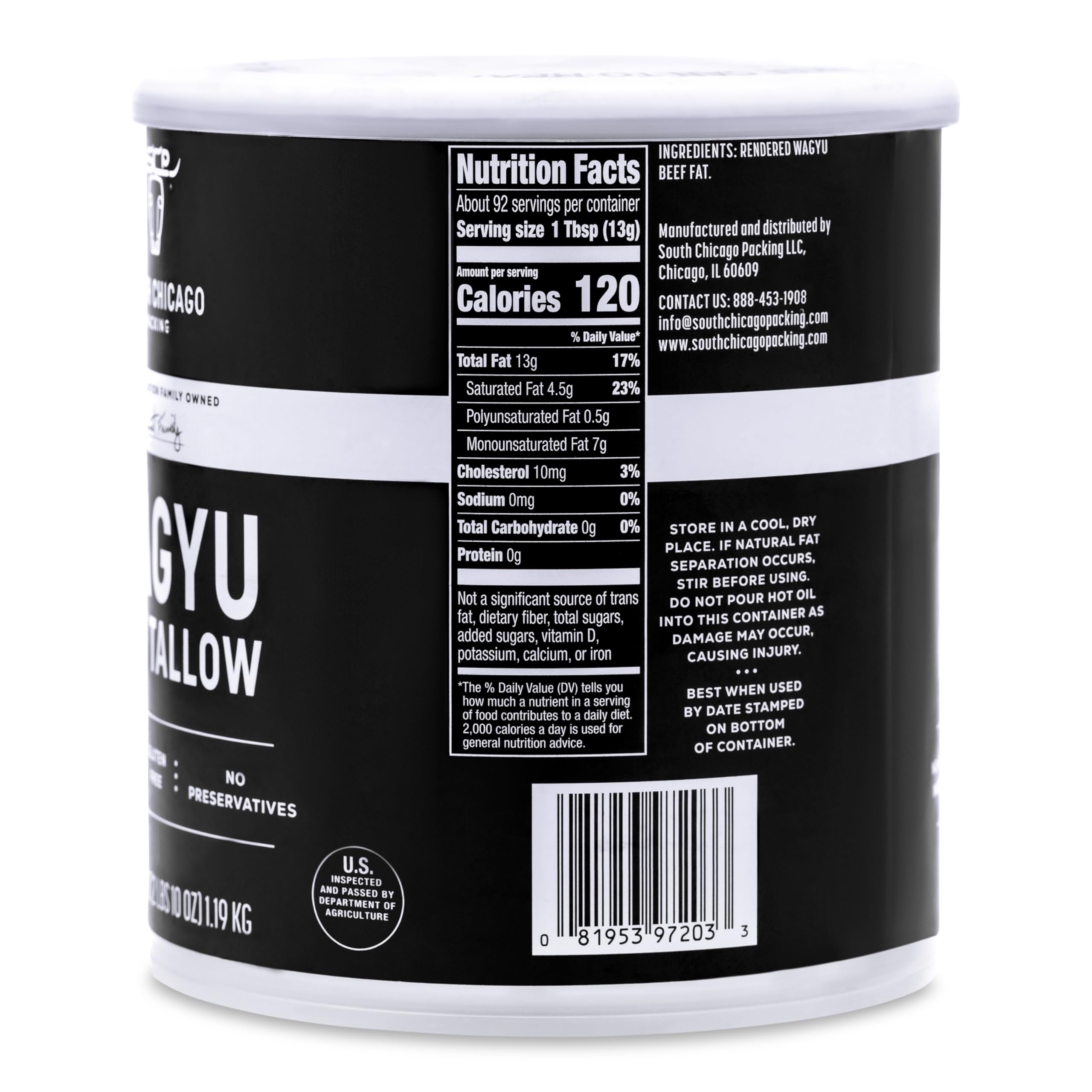 Wagyu Tallow melt detail highlighting even heat for cooking.