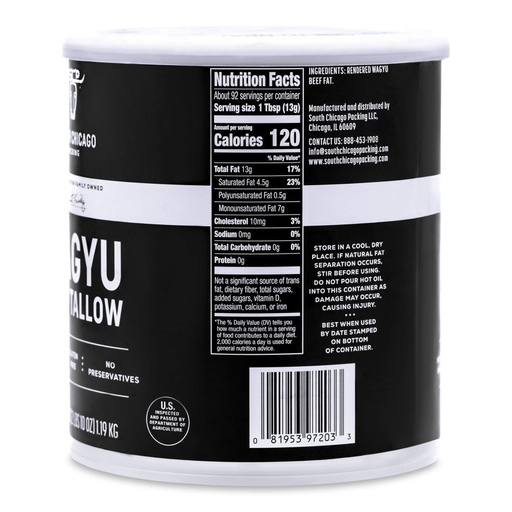 Wagyu Tallow melt detail highlighting even heat for cooking.