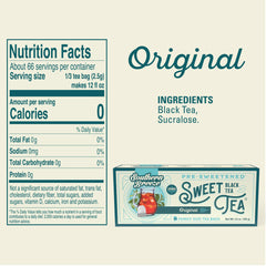 Southern Breeze 22 family-size bags enable quick, sugar-free brewing.