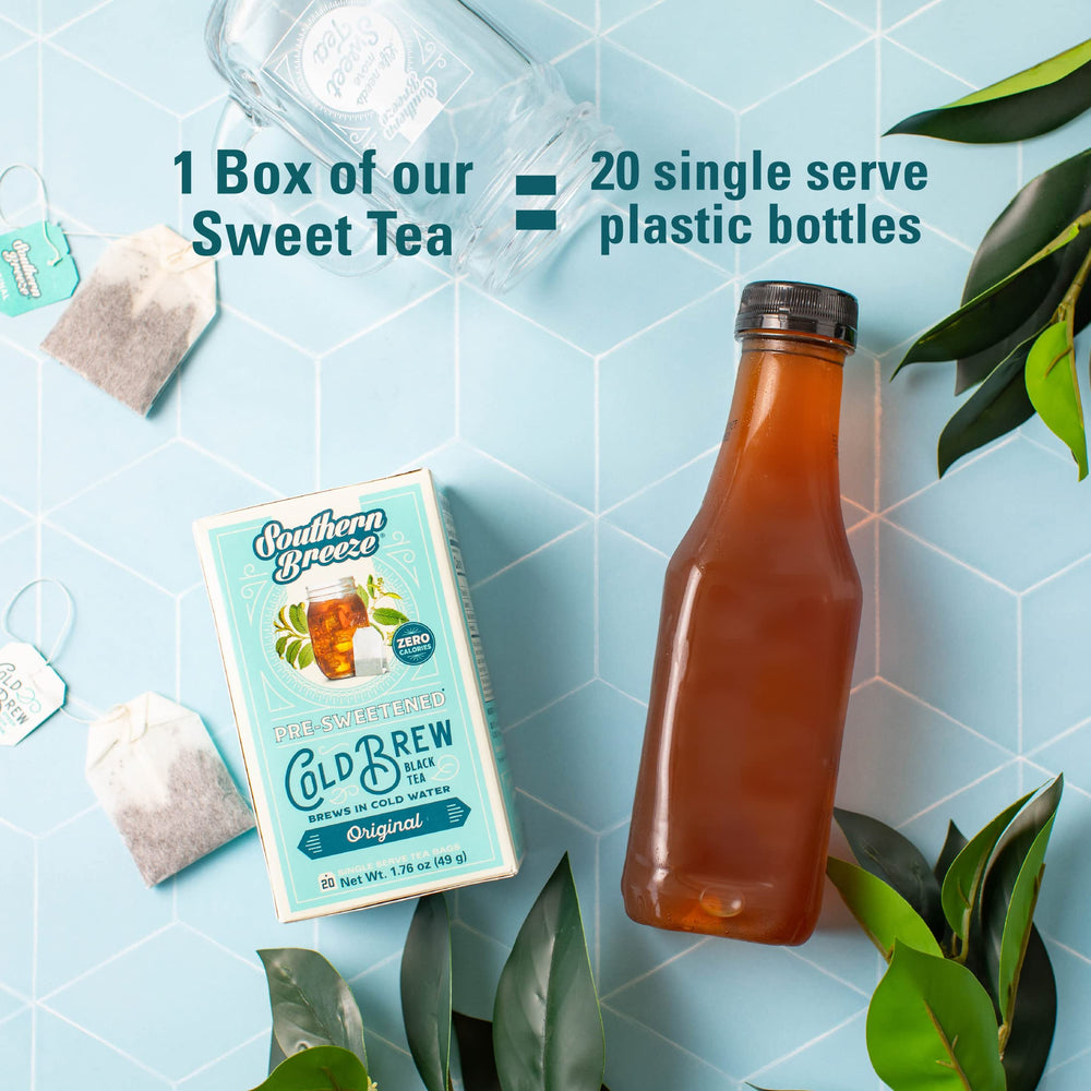 Southern Breeze Variety Pack box showcasing four flavors for convenient home brewing.