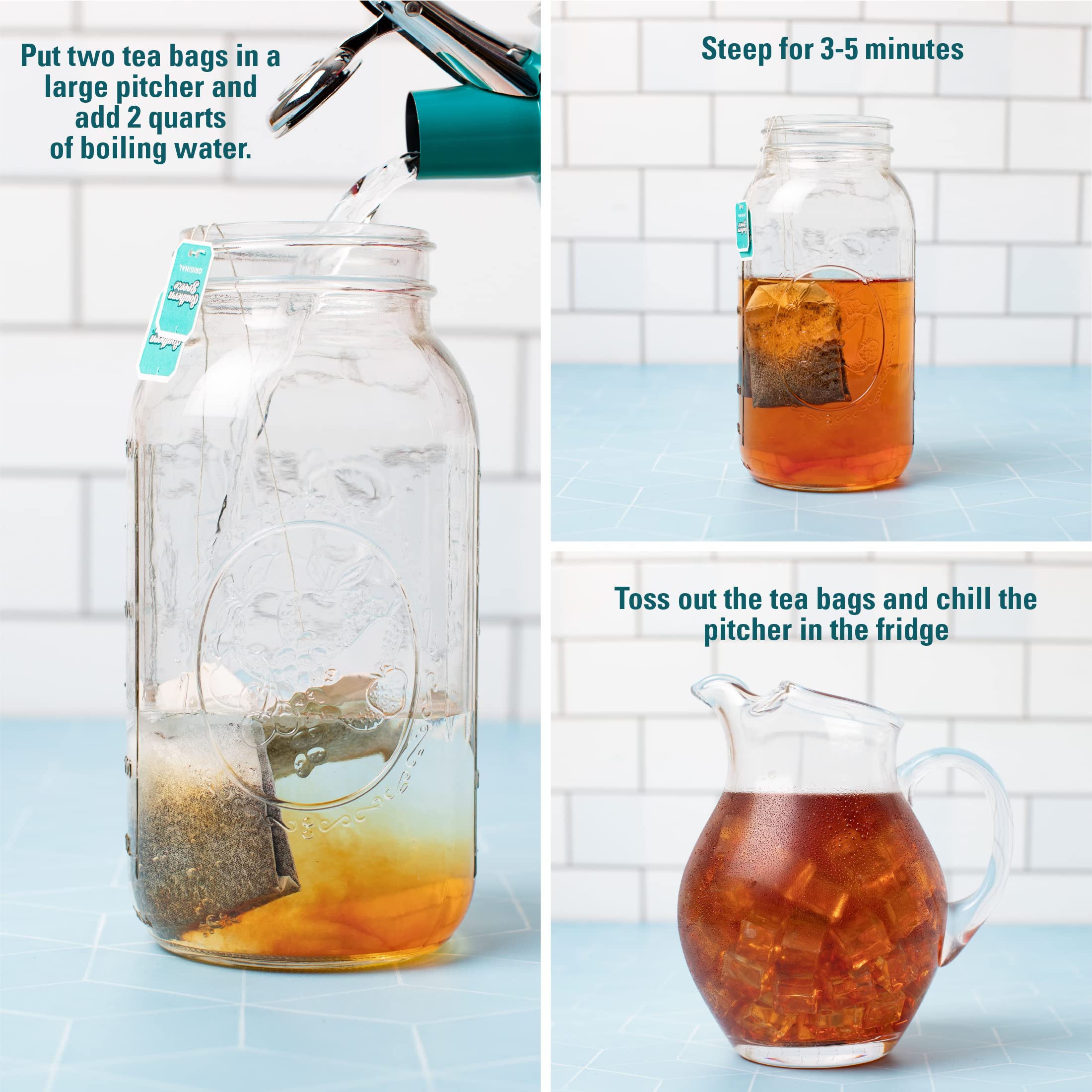 Southern Breeze zero sugar zero carbs iced tea pour refreshes.