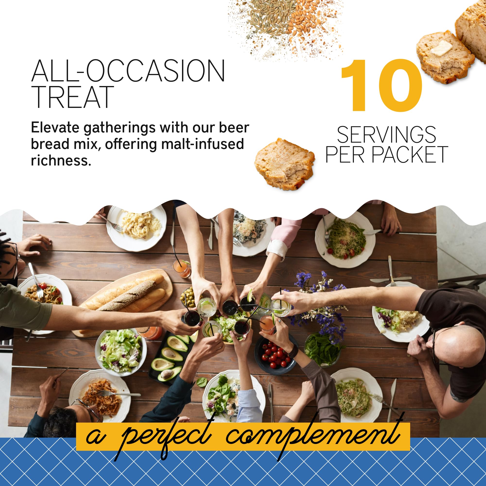 Southern Living Beer Bread Mix gift basket for food lovers