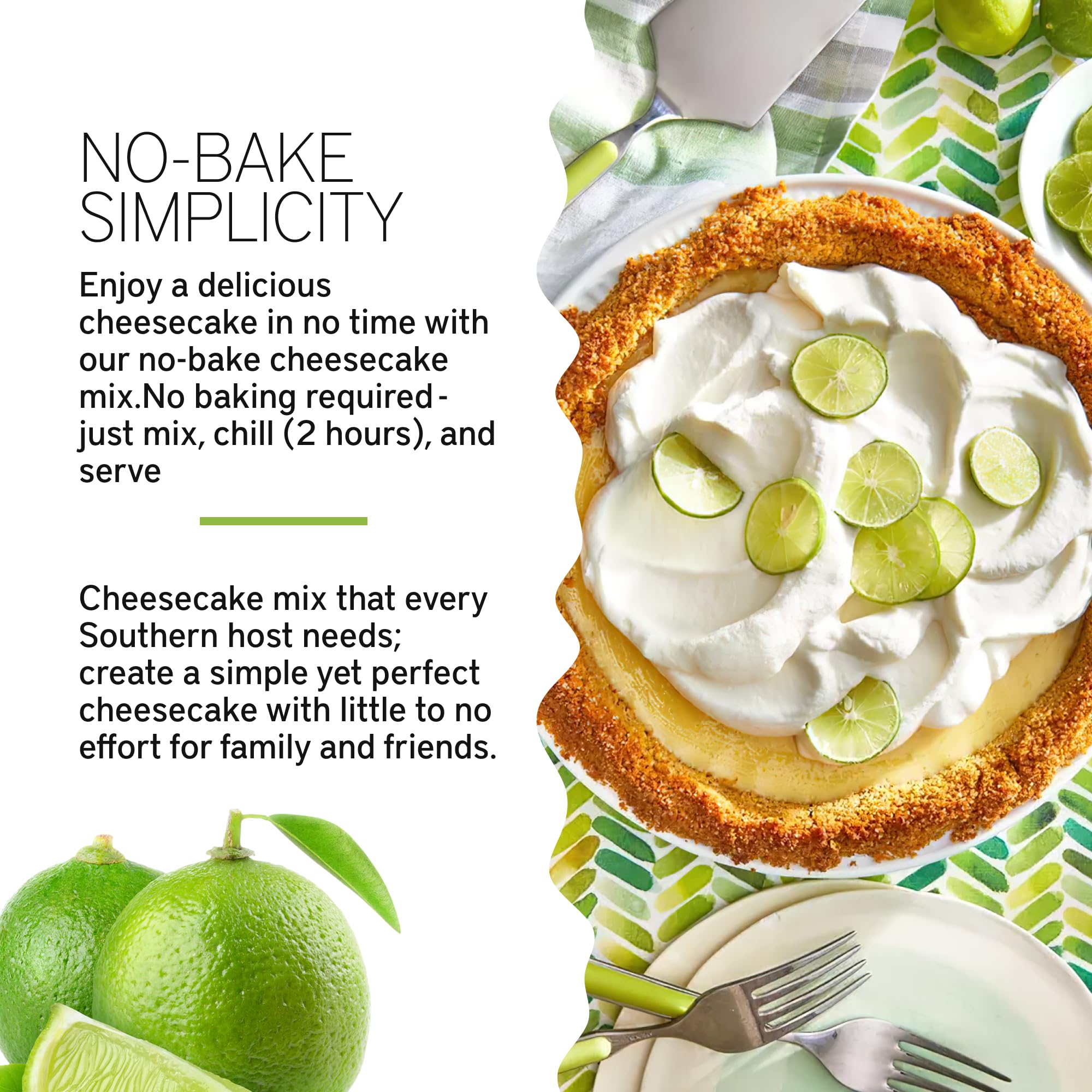 Southern Living Key Lime Cheesecake filling close-up with zest