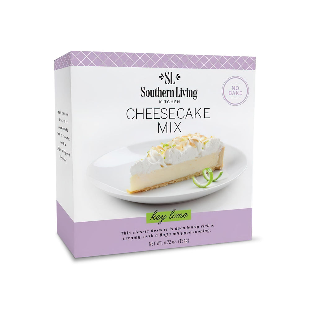 Southern Living Key Lime Cheesecake Mix package front ready for no-bake desserts