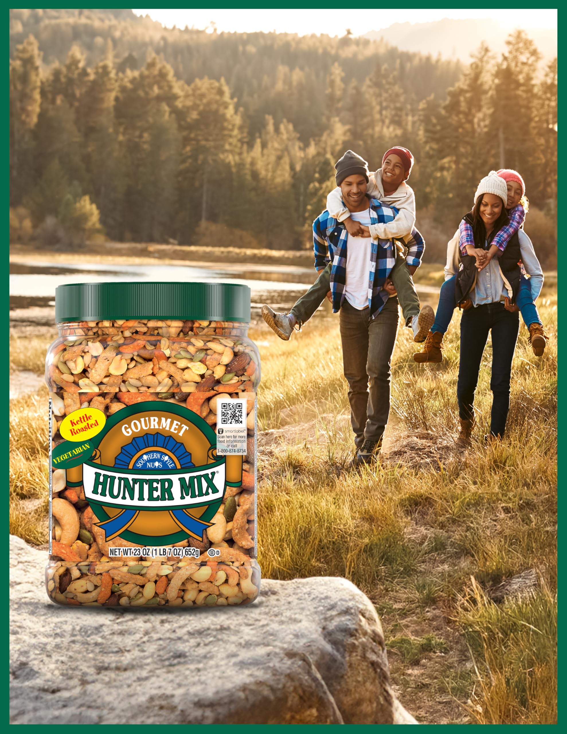 Southern Style Nuts Gourmet Hunter Mix pepitas add nuttiness and fiber