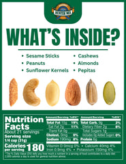 Southern Style Nuts Gourmet Hunter Mix roasted peanuts for protein-packed crunch