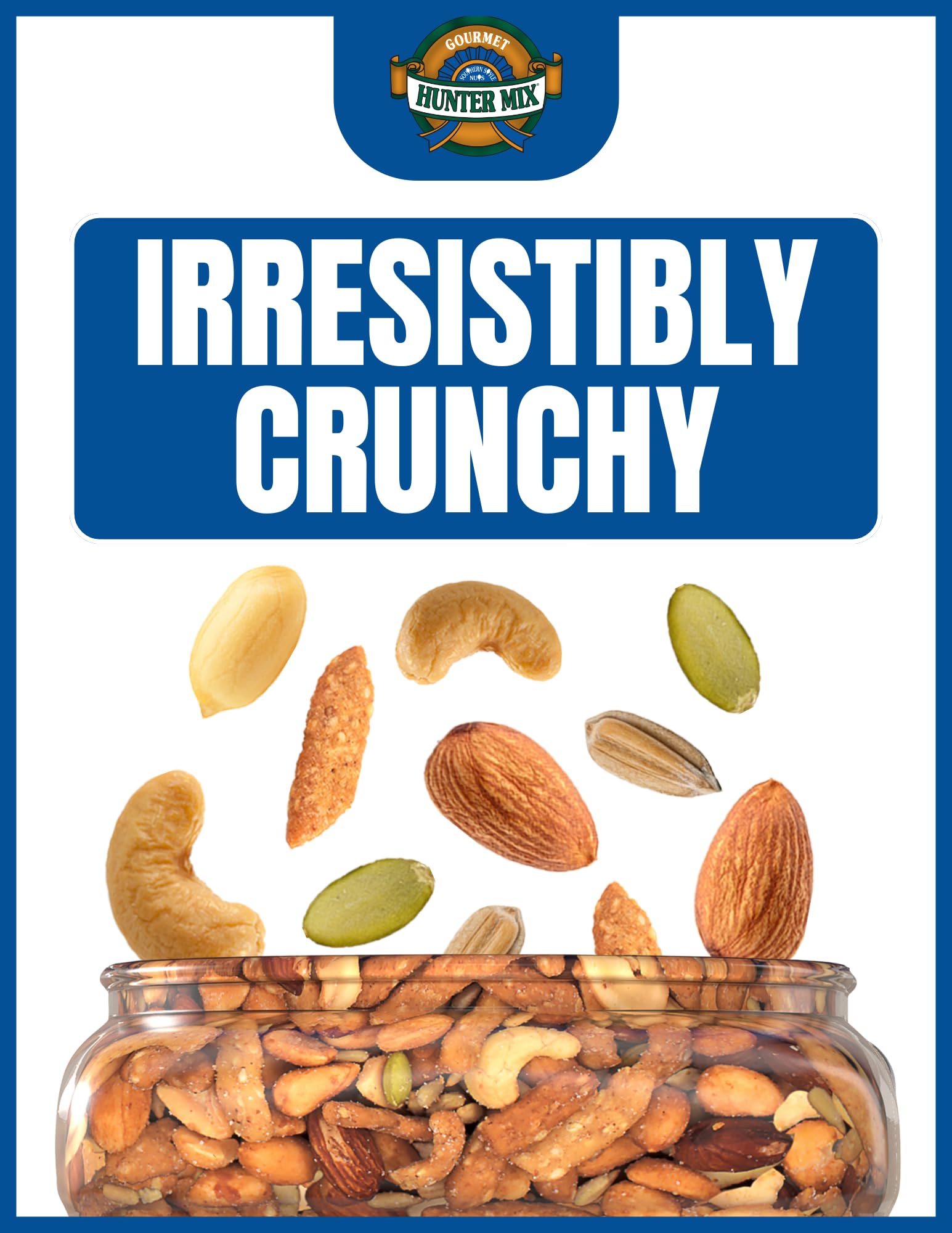 Southern Style Nuts roasted sunflower kernels add texture and flavor in every bite
