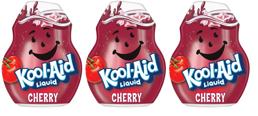 Southwind Kool-Aid Cherry 3-pack water enhancer bottles for flavorful hydration on the go