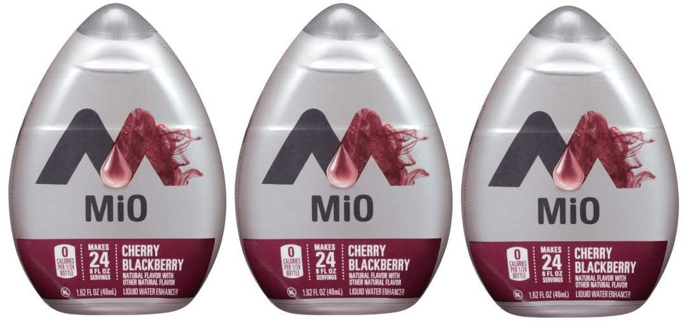 Southwind MiO Flavor Enhancer bottle in cherry blackberry boosts hydration with tasty, natural flavor.