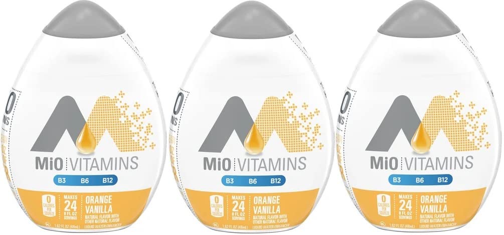 Southwind Mio orange vanilla 3-pack bottle showcases easy, flavorful hydration for activities and warm days