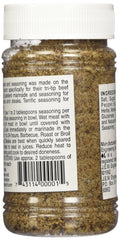 Spade L Ranch beef seasoning on grilled steaks for bold aroma.