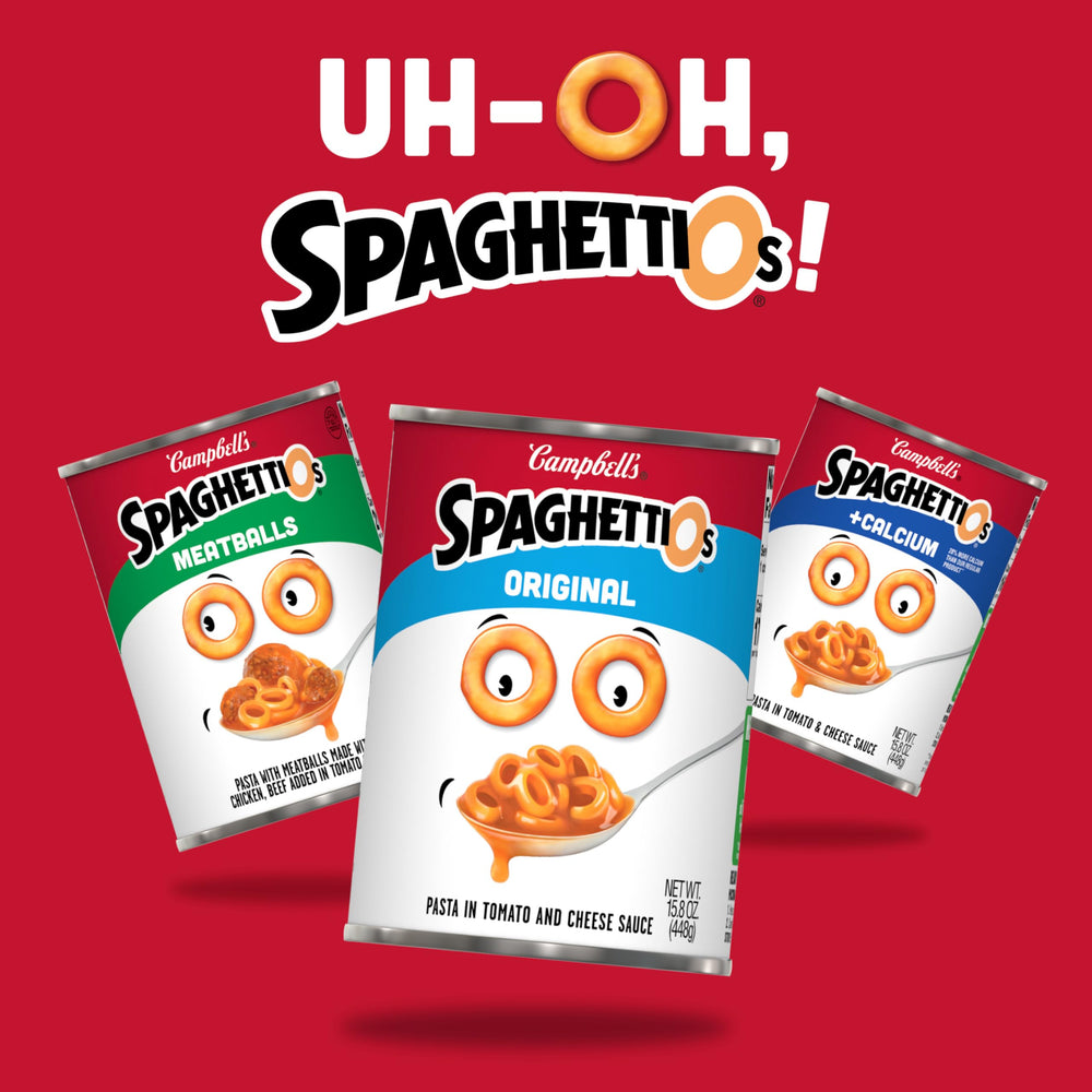 SpaghettiOs Plus Calcium nutrition facts emphasize calcium per serving