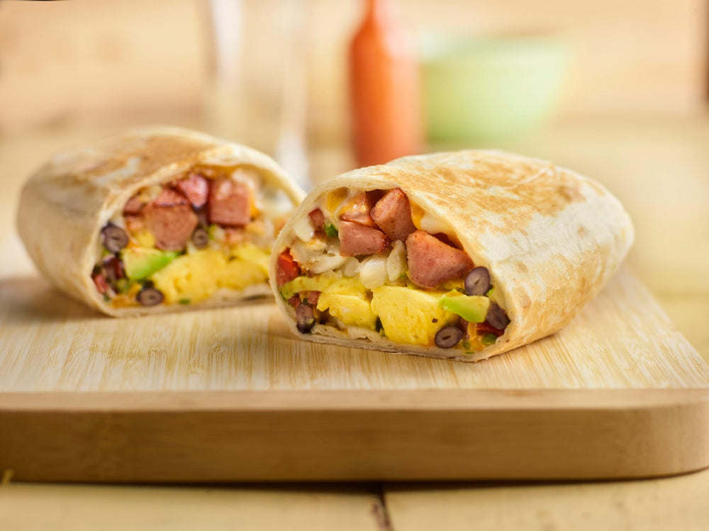 SPAM adds depth to burgers and quesadillas with real bacon.