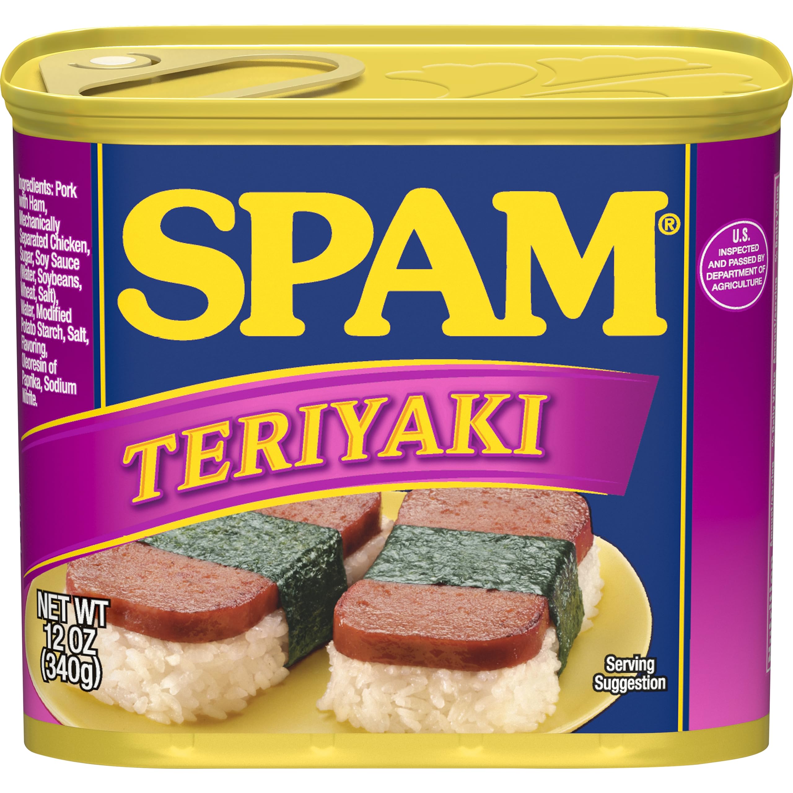 SPAM Teriyaki can-front ready for quick weeknight meals.