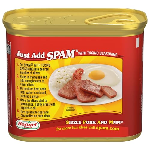 Juicy burger with SPAM Tocino seasoning for smoky, bacon-like taste.