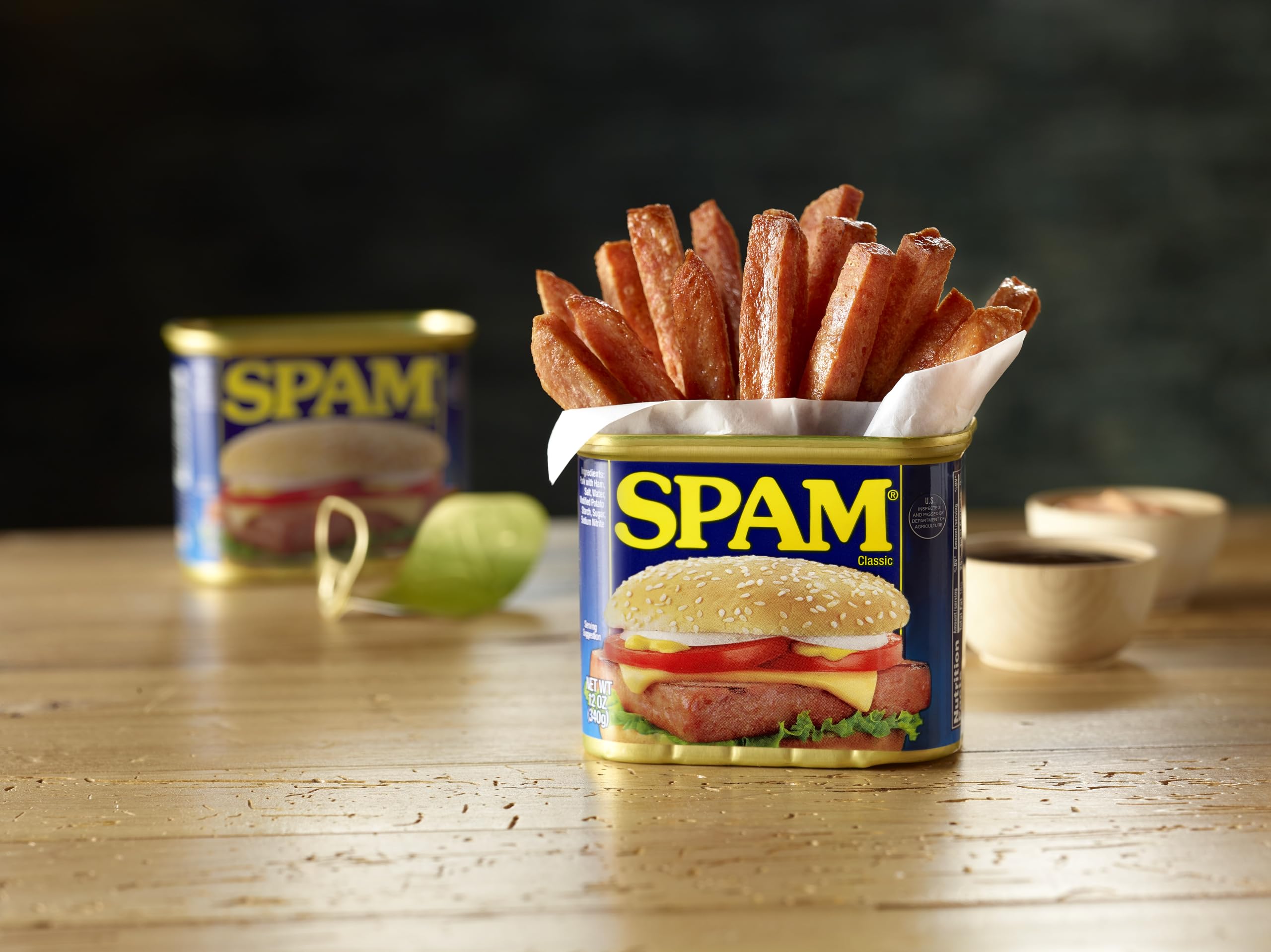 SPAM Classic omelet ingredients reveal savory addition for easy breakfasts.
