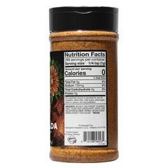 Spanglish Asadero seasoning label notes USDA Organic status and classic Mexican profile.