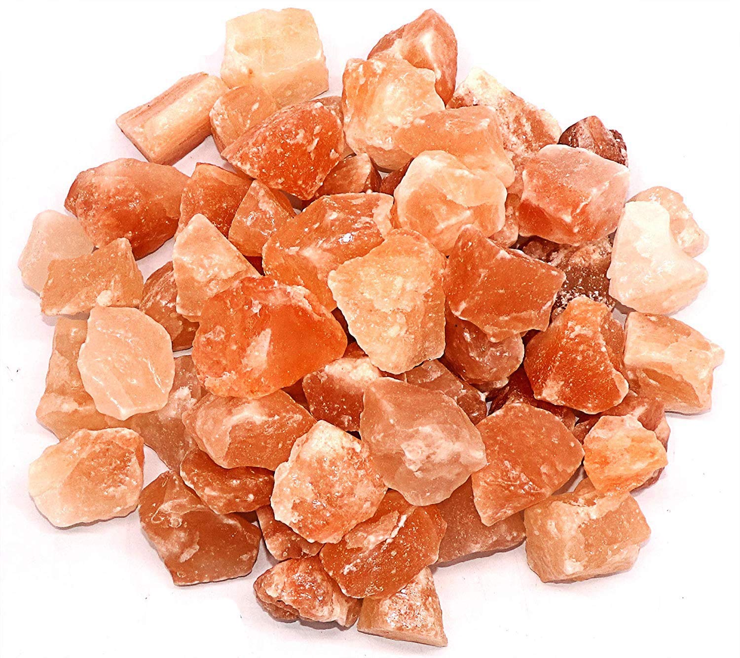 Spantik Himalayan salt chunks main image showing natural pink rock salt for decor