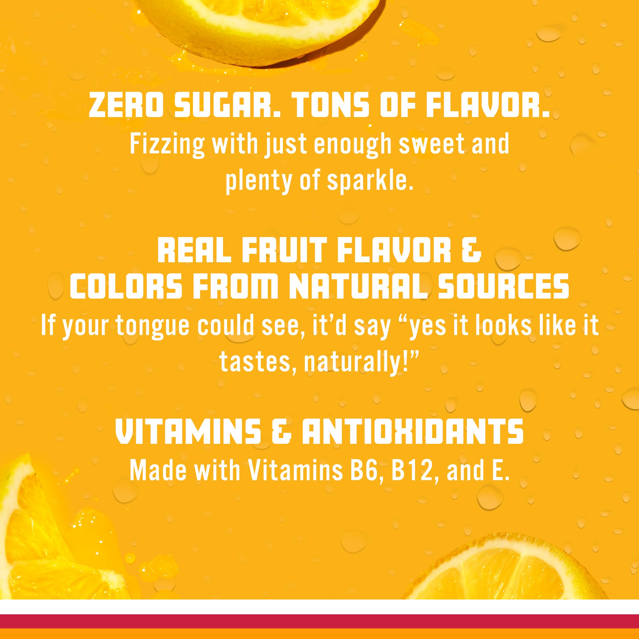 Glass with Sparkling Ice Classic Lemonade, a visually refreshing serve.
