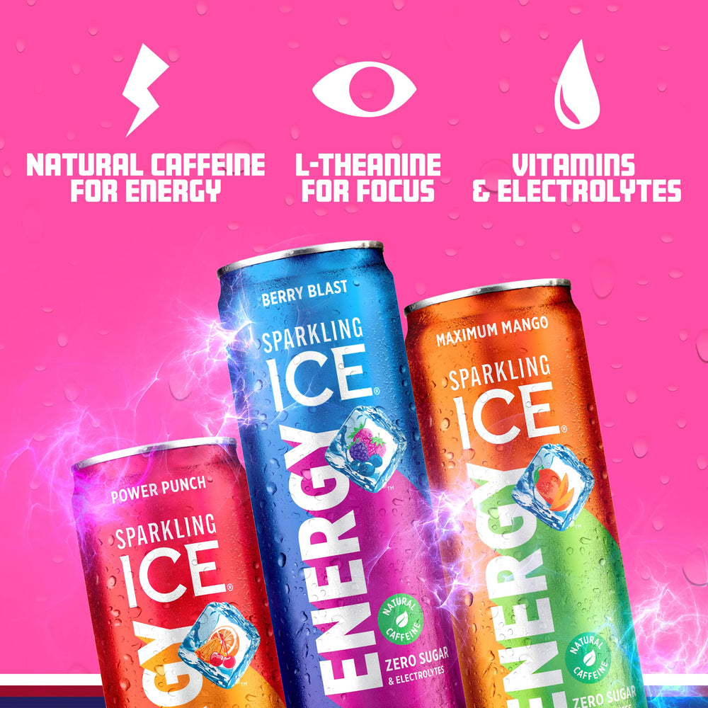 Sparkling Ice Energy 12pk Variety Pack shown for versatile on-the-go energizing.