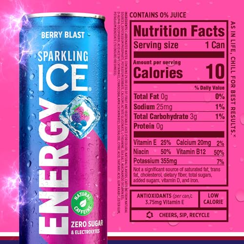 Sparkling Ice Energy Maximum Mango can offers tropical boost and focus.
