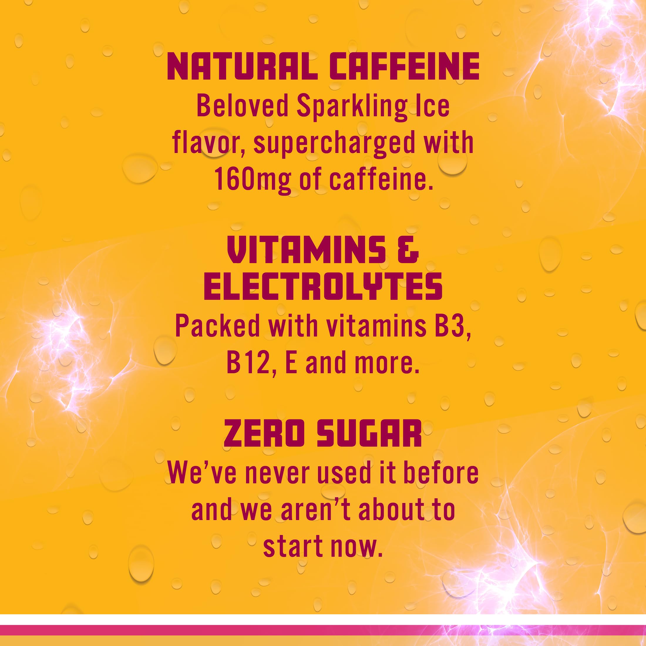 Sparkling Ice Energy Power Punch on desk suggests study or work break