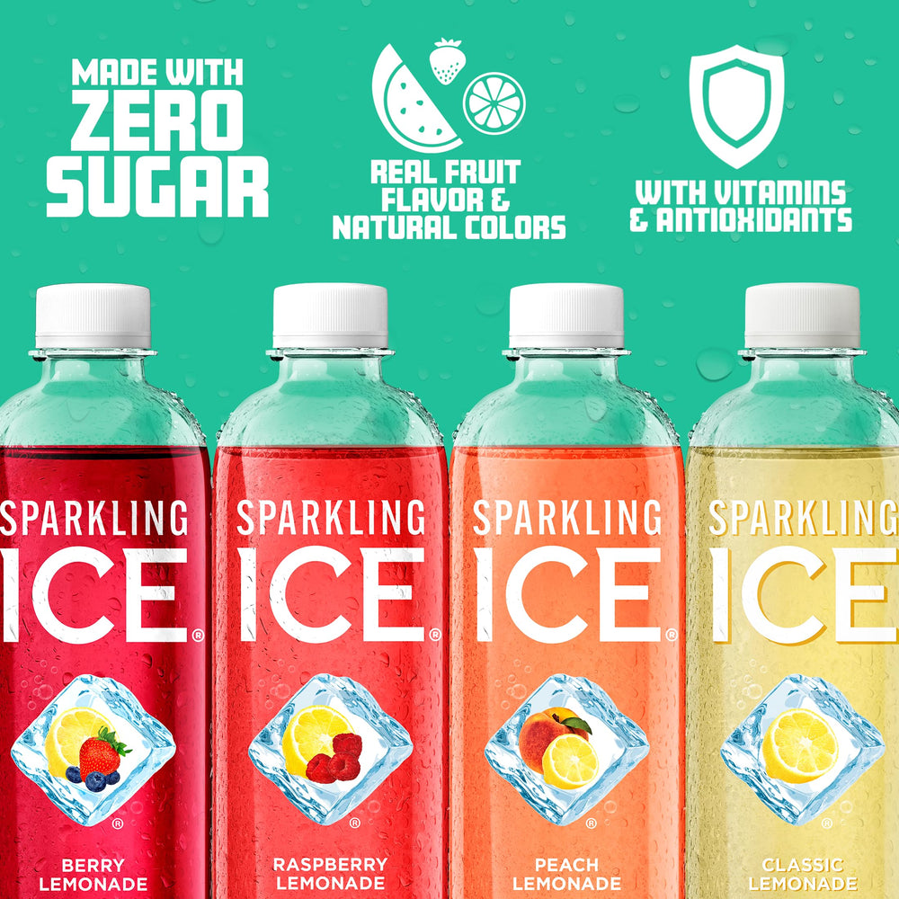 Sparkling Ice Lemonade variety pack display