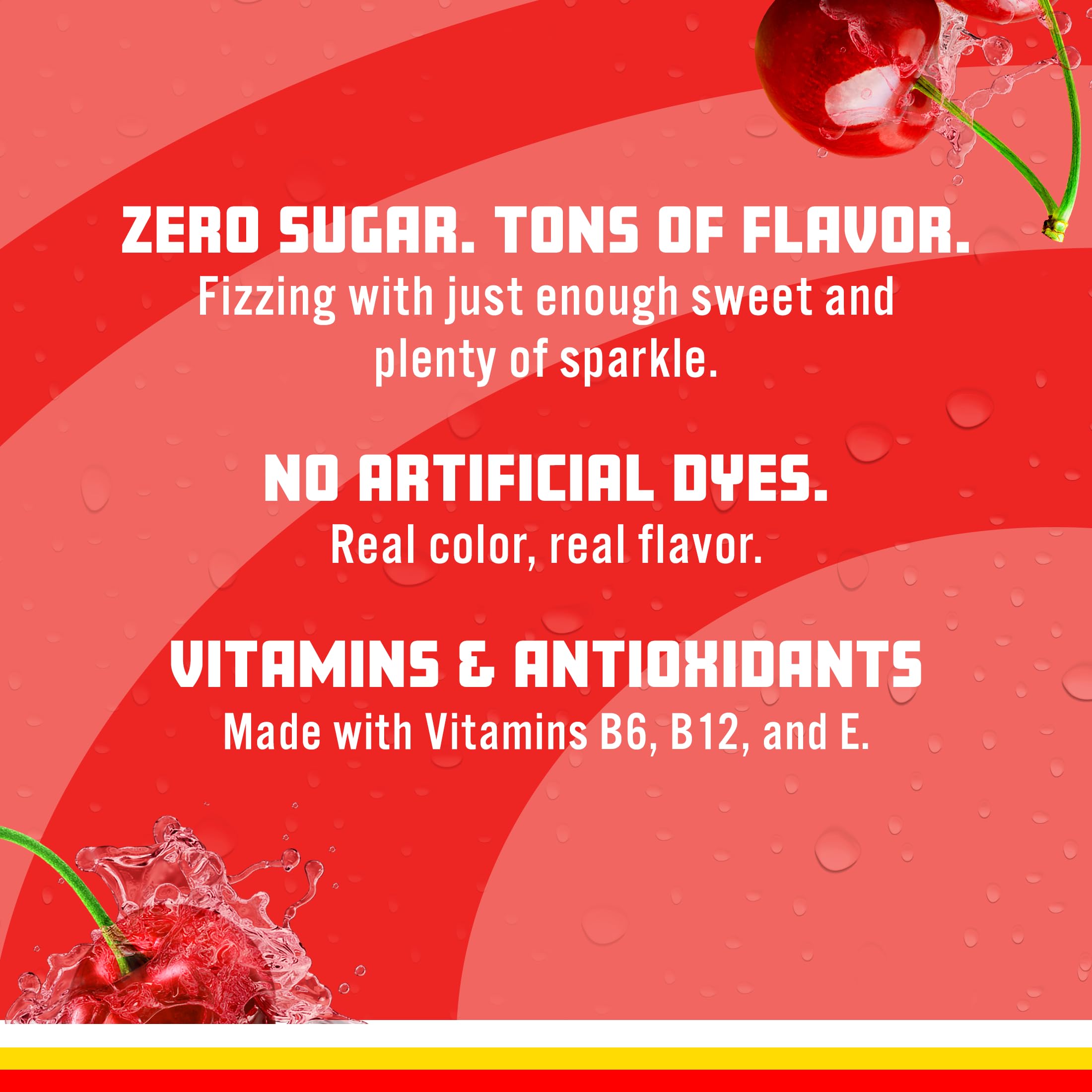 Sparkling Ice Lifesavers Wild Cherry ingredients details emphasize real fruit flavor