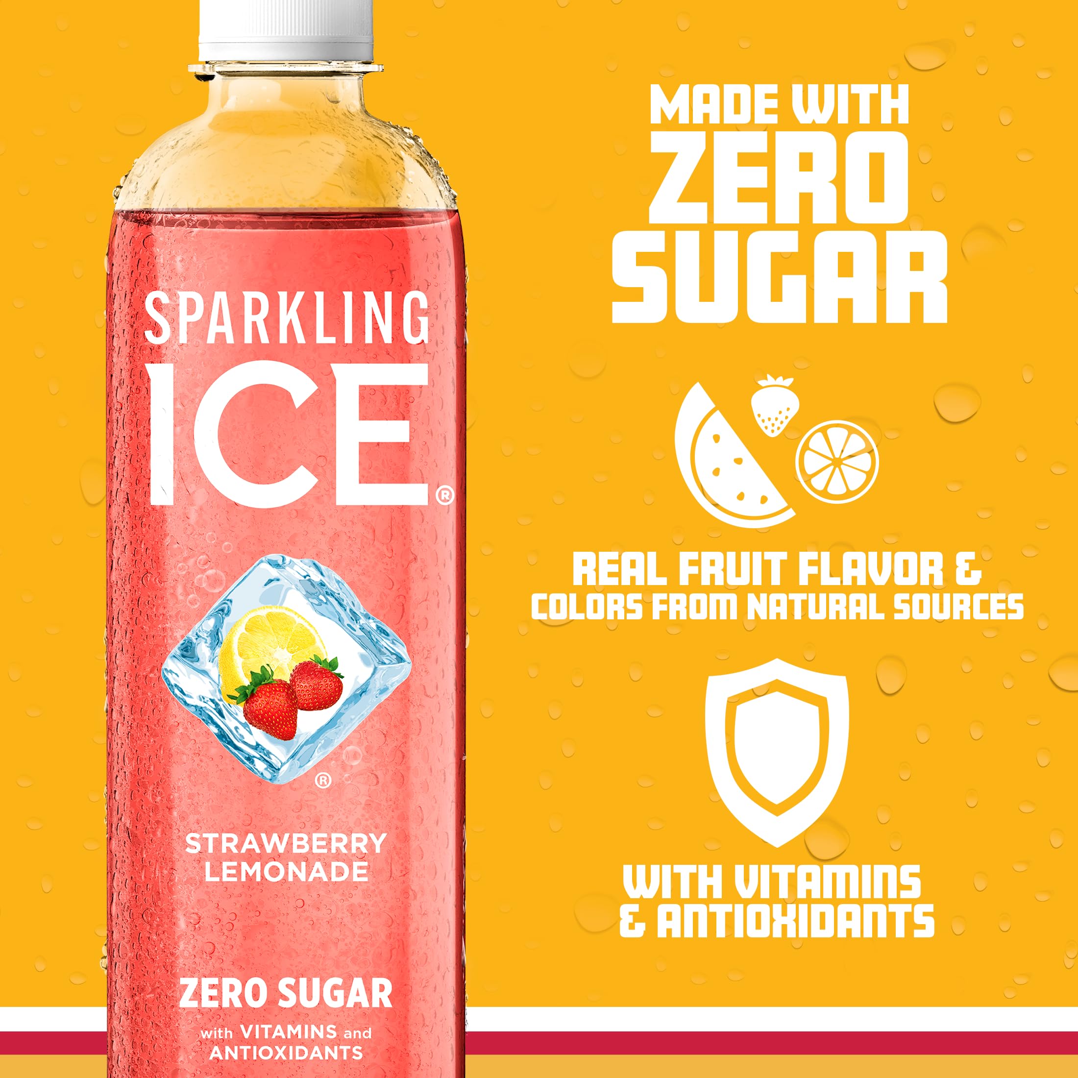 Front view of Sparkling Ice 12-pack ready for sharing and events.