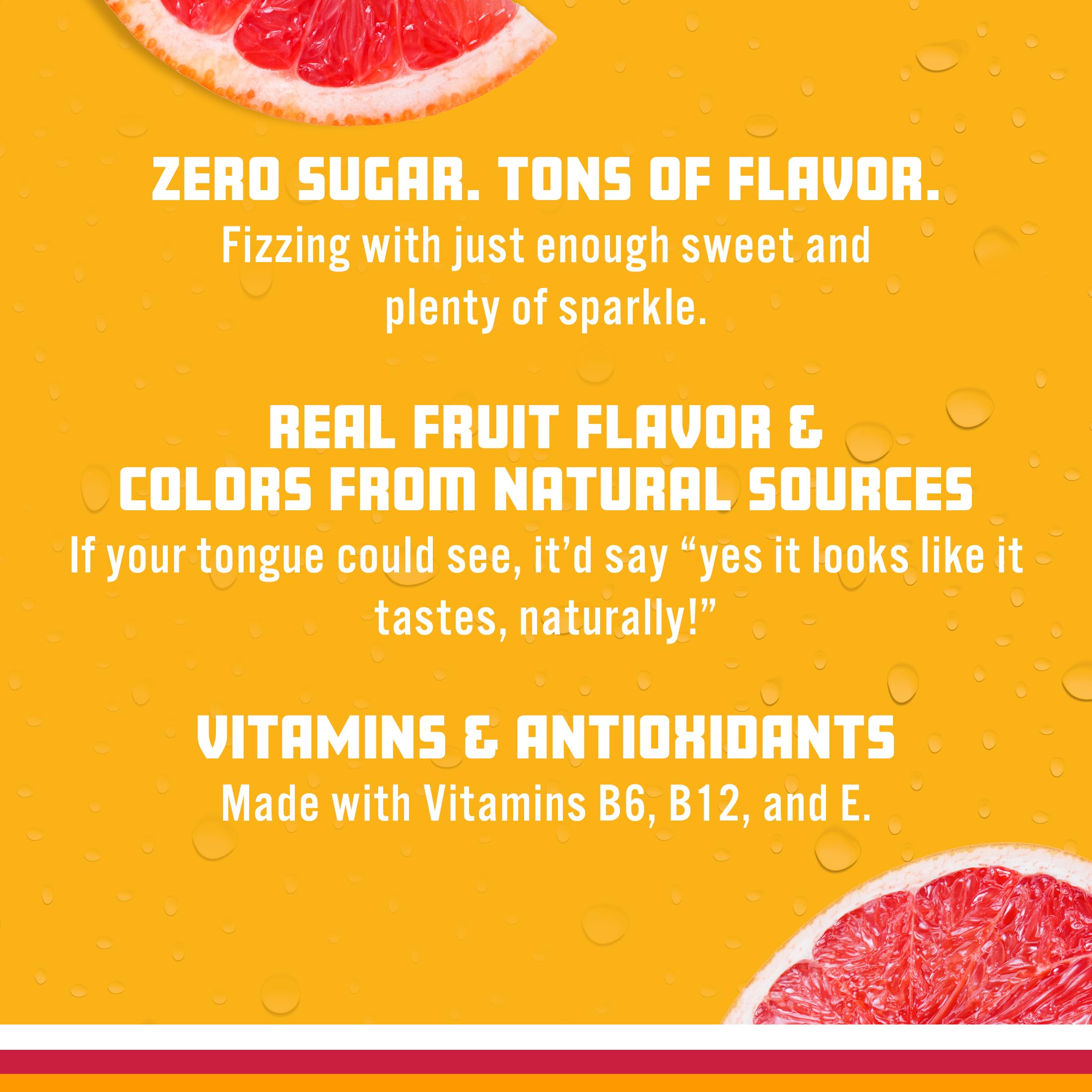 Sparkling Ice Pink Grapefruit 12-pack display ready for gatherings