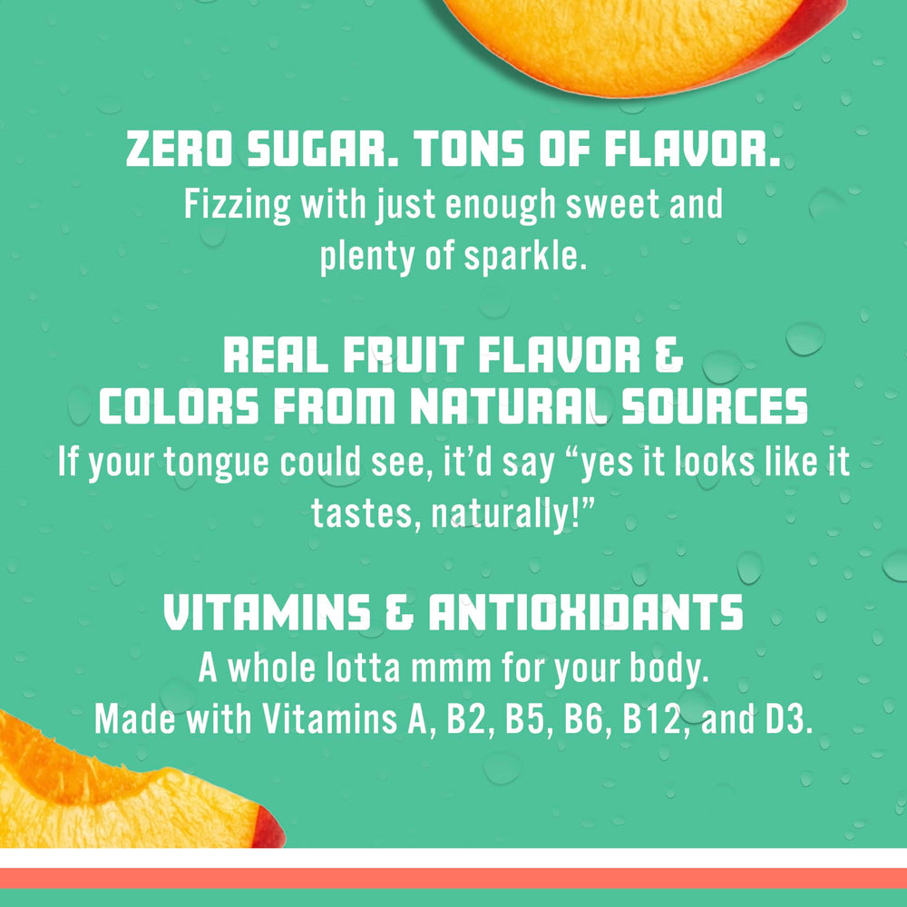 Sparkling Ice ten calories per bottle highlight.