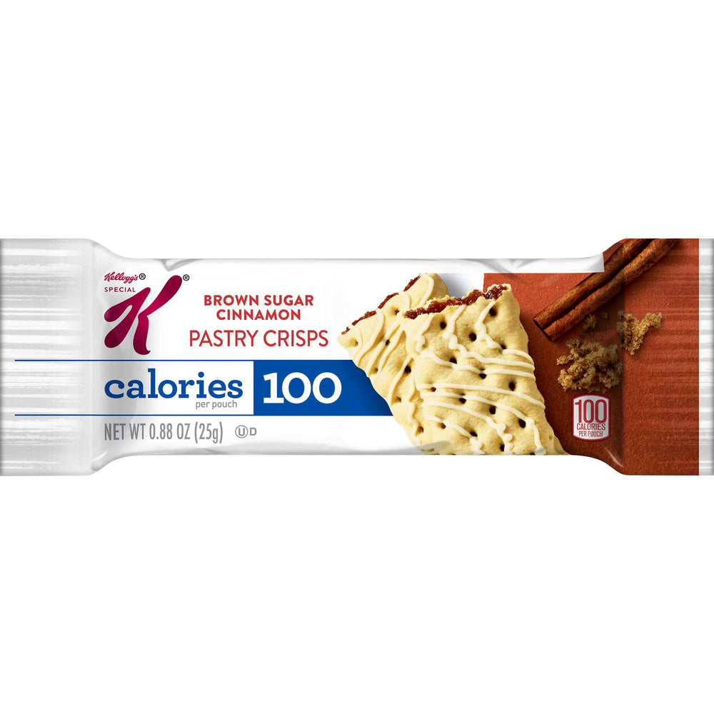 Special K Bar Pastry Crisps crumble crust with icing drizzle and gooey center.