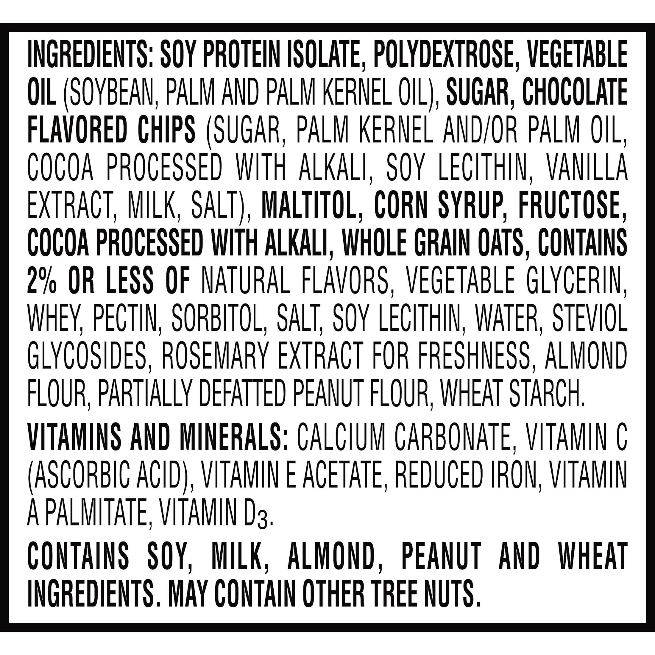 Special K Bar Protein Meal Bar in hand with chocolate coating visible