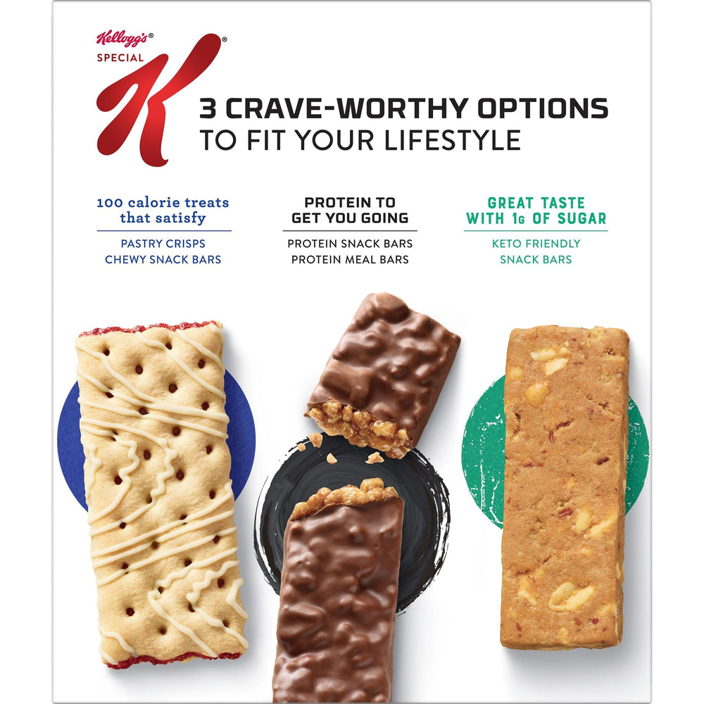 Special K Bar Protein Meal carton and wrap emphasizing bulk-pack convenience
