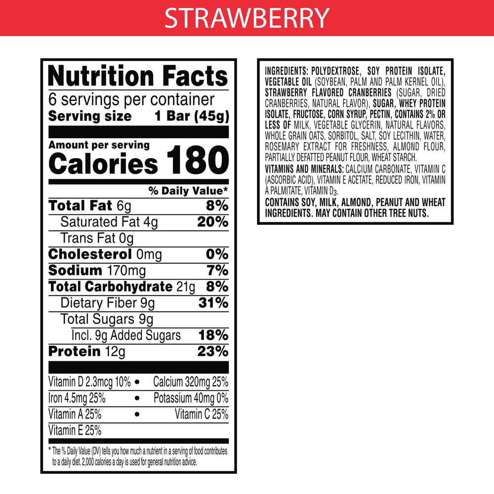 Six-bar box of Special K Strawberry Bars ready for entire week