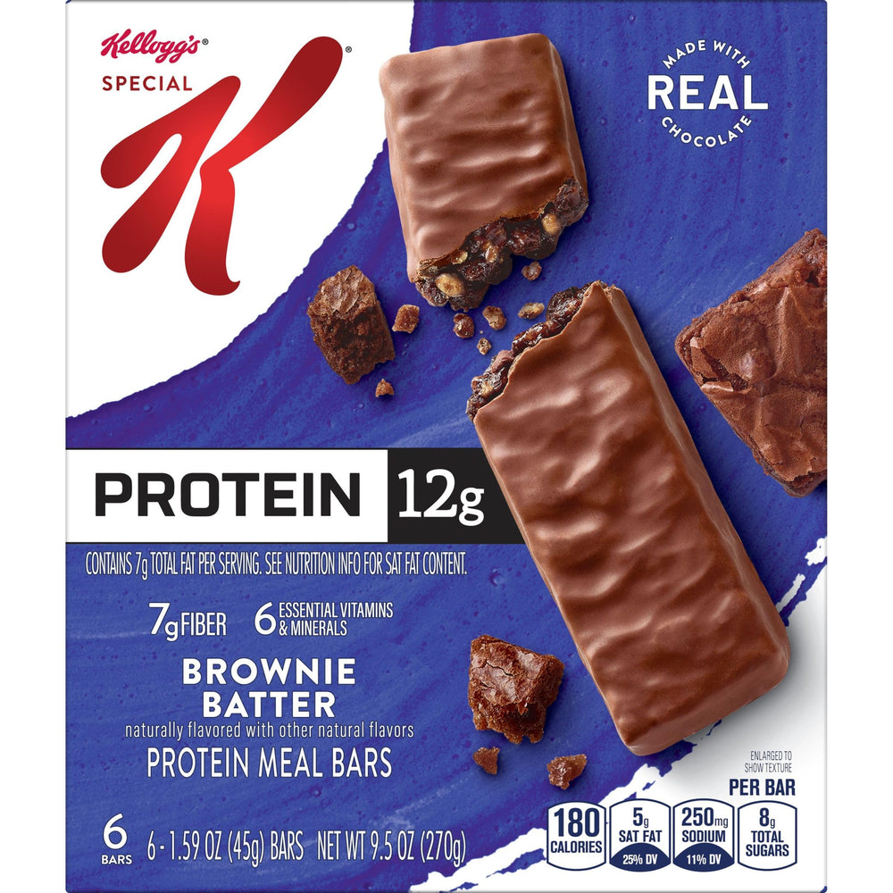 Special K bars placed at desk, signaling a convenient office snack