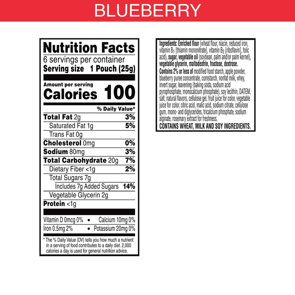 Special K Blueberry Pastry Crisps packaging box, ideal grab-and-go breakfast option